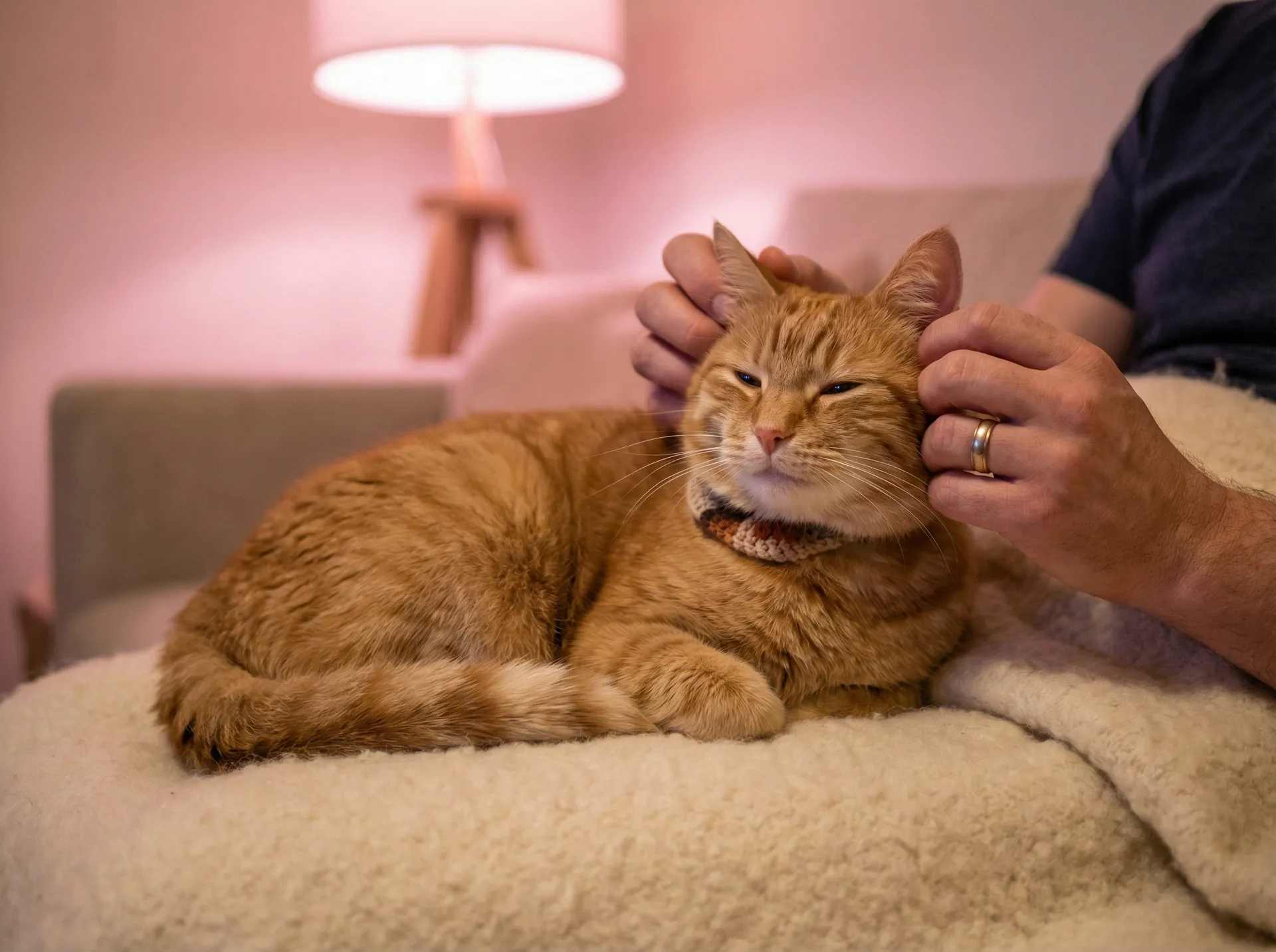 猫咪被温柔抚摸的幸福时刻 - 体育生腹肌打桩操视频